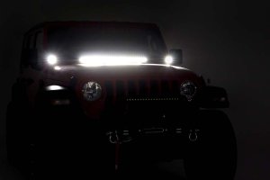 Jeep Gladiator LED Light Kit - Cowl Mount - Rough Country - 2